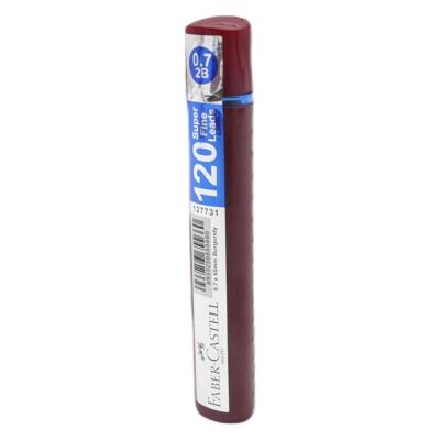 Faber Castell Min 0.7 MM 2B 120li Bordo - 1