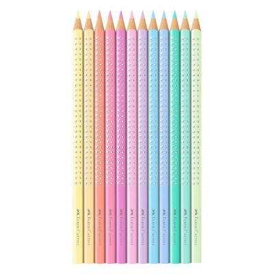 Faber Castell Parlak Pastel Renkli Boya Kalemi 12li - 2