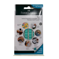 Faber Castell Tack İt Hamur Yapıştırıcı Yeşil - Faber Castell