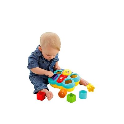Fisher Price Şekil Eşleştirme Arkadaşı Oyuncak Kelebek 6 Ay Üzeri - 2
