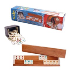 Flash Ahşap Okey Takımı - Star