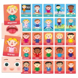 Flashcards Emotions And Actions (1-4 Yaş) - 2
