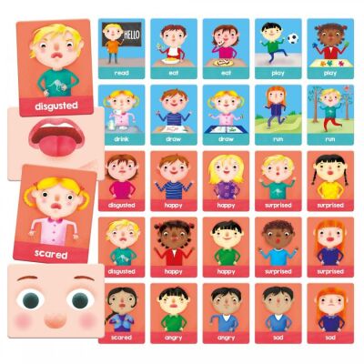 Flashcards Emotions And Actions (1-4 Yaş) - 2