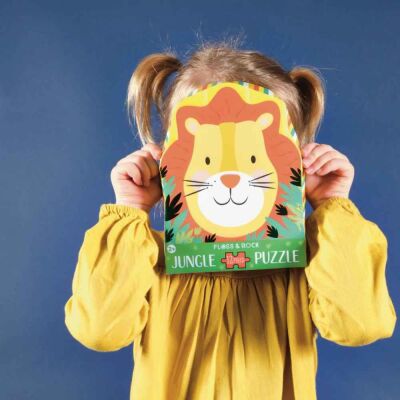 Floss & Rock 12 Parça Şekilli Puzzle Lion - 3