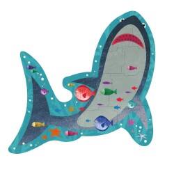 Floss & Rock 12 Parça Şekilli Puzzle Shark - 2