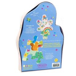 Floss & Rock 20 Parça Peri Şekilli Puzzle Rainbow Fairy - 2