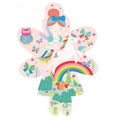 Floss & Rock 20 Parça Peri Şekilli Puzzle Rainbow Fairy - 3
