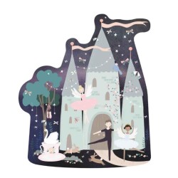 Floss & Rock 20 Parça Şato Şekilli Puzzle Enchanted - 2