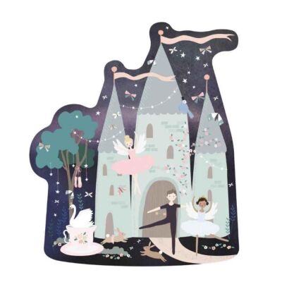 Floss & Rock 20 Parça Şato Şekilli Puzzle Enchanted - 2