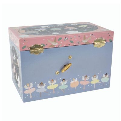 Floss & Rock 3 Çekmeceli Müzikli Mücevher Kutusu Enchanted - 3