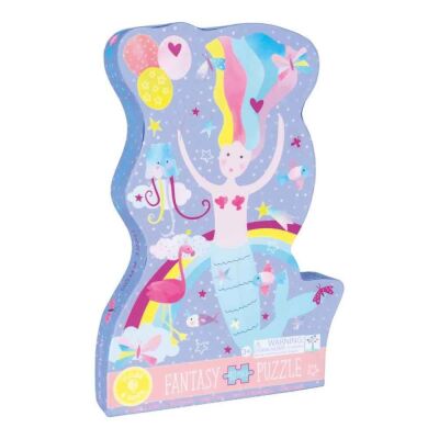 Floss & Rock 40 Parça Denizkızı Şekilli Yap-Boz Fantasy - 1