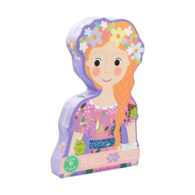 Floss & Rock 40 Parça Puzzle Prenses Şekilli Yap Boz Fairy Tale - 1
