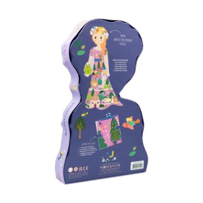 Floss & Rock 40 Parça Puzzle Prenses Şekilli Yap Boz Fairy Tale - 2