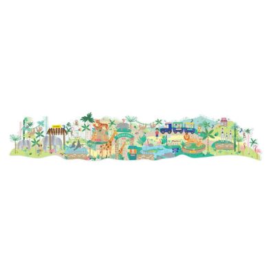 Floss & Rock 60 Parça Safari Park Pop Out Yer Puzzle - 3