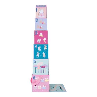 Floss & Rock Ahşap Figürlü Küpler/Enchanted New - 3