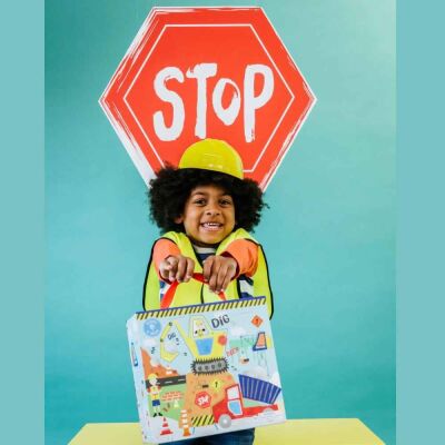 Floss & Rock Ahşap Figürlü Oyun Kutuları / Construction - 2