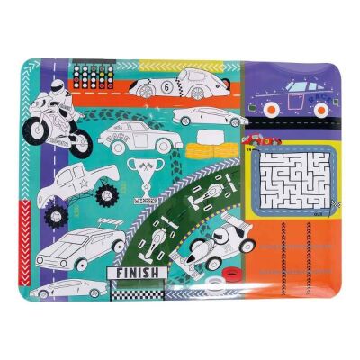 Floss & Rock Boyanabilir Oyun ve Aktivite Matı / Cars - 1
