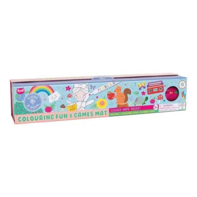 Floss & Rock Boyanabilir Oyun ve Aktivite Matı Rainbow Fairy - 3