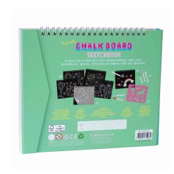 Floss & Rock Chalk Board Eskiz Kitabı Rainbow Fairy Yeni - 4