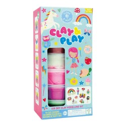 Floss & Rock Clay And Play Hava İle Kuruyan Kil Seti/ Rainbow Fairy - Floss & Rock