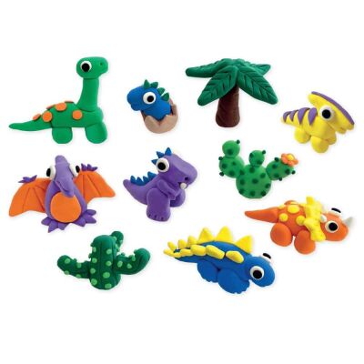 Floss & Rock Clay And Play Hava İle Kuruyan Kil Seti/Dino - 3