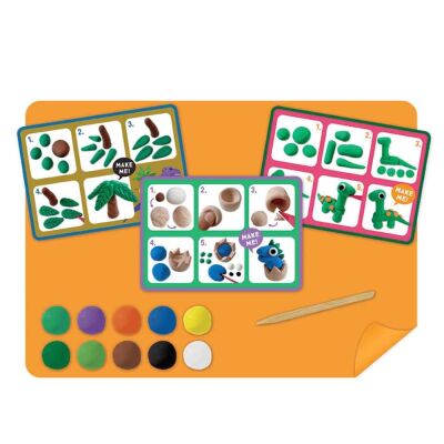 Floss & Rock Clay And Play Hava İle Kuruyan Kil Seti/Dino - 4