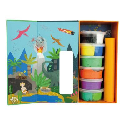 Floss & Rock Clay And Play Hava İle Kuruyan Kil Seti/Dino - 2