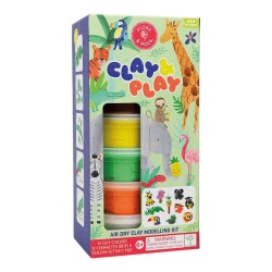 Floss & Rock Clay And Play Hava İle Kuruyan Kil Seti/Jungle - Floss & Rock