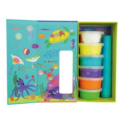 Floss & Rock Clay And Play Hava İle Kuruyan Kil Seti/Ocean - 2
