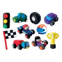 Floss & Rock Clay And Play Kil Seti Cars - 3
