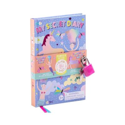 Floss & Rock Kokulu Kilitli Günlük / Fantasy - 1