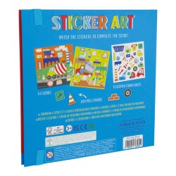 Floss & Rock Kokulu Sticker Aktivite Kitabı Construction - 3