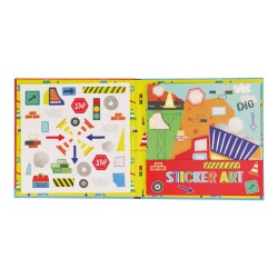 Floss & Rock Kokulu Sticker Aktivite Kitabı Construction - 2