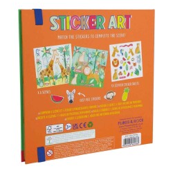 Floss & Rock Kokulu Sticker Aktivite Kitabı / Jungle - 3