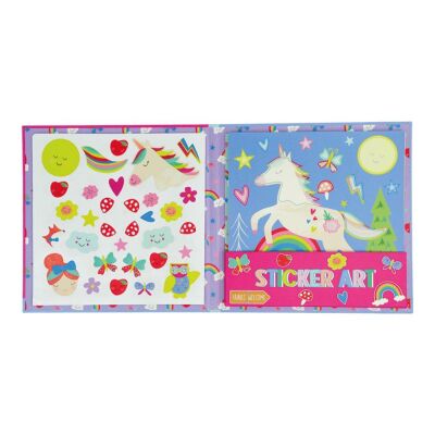 Floss & Rock Kokulu Sticker Aktivite Kitabı Rainbow Fairy - 2