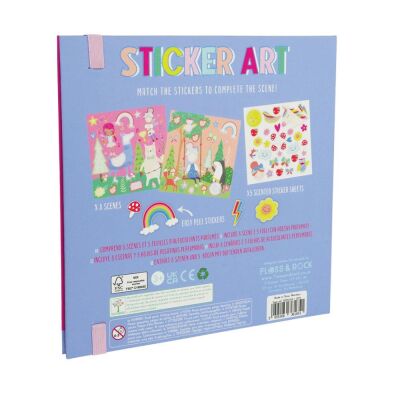 Floss & Rock Kokulu Sticker Aktivite Kitabı Rainbow Fairy - 3