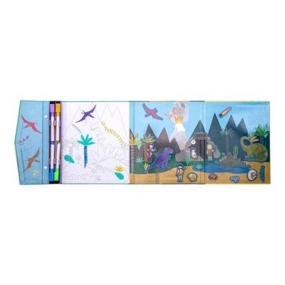 Floss & Rock Mıknatıslı Çoklu Oyun Seti / Dino - 2