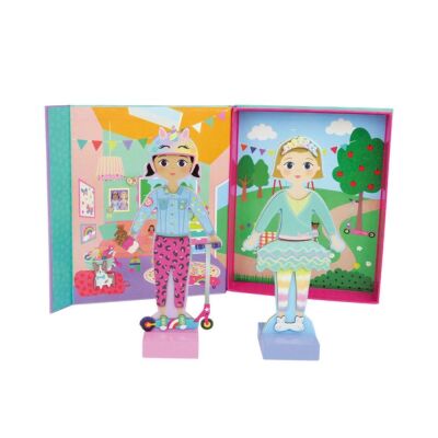 Floss & Rock Mıknatıslı Giydirme Setleri Best Friends - 2