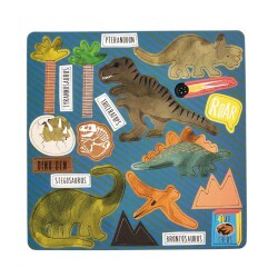 Floss & Rock Mıknatıslı Kutu Oyunları 4’Ü 1 Arada Dinosaur - 3