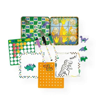 Floss & Rock Mıknatıslı Kutu Oyunları Dino - 2