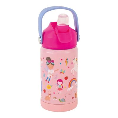 Floss & Rock Paslanmaz Çelik Pipetli Suluk Rainbow Fairy - 1