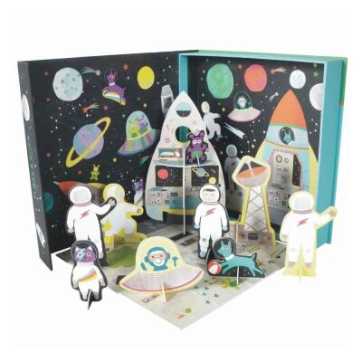 Floss & Rock Pop Out Oyun Sahneleri Space - 1