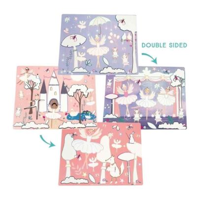 Floss & Rock Renk Değiştiren Sulu Boyalı Oyun Mat Enchanted - 2