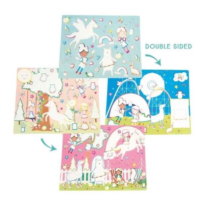 Floss & Rock Renk Değiştiren Sulu Boyalı Oyun Mat Rainbow Fairy - 2