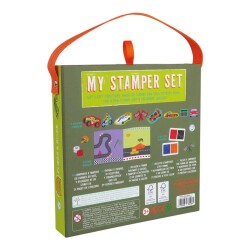 Floss & Rock Stamper Ahşap Baskı Seti Cars - 4