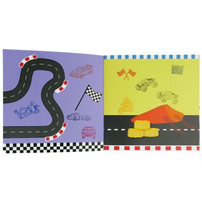 Floss & Rock Stamper Ahşap Baskı Seti Cars - 5