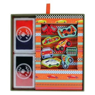 Floss & Rock Stamper Ahşap Baskı Seti Cars - 2