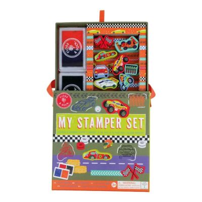 Floss & Rock Stamper Ahşap Baskı Seti Cars - 3