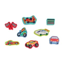 Floss & Rock Stamper Ahşap Baskı Seti Cars - 6