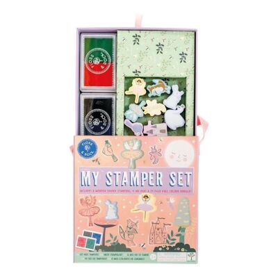 Floss & Rock Stamper Ahşap Baskı Seti Enchanted - 3
